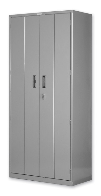 Pucel Bi-Fold Door Storage Cabinet